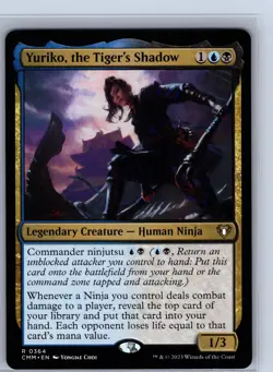 Magic_the_gathering: Commander Masters #364 Yuriko, the Tiger's Shadow Rare .VO4 - Image 1
