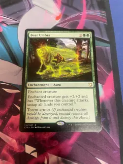 MTG - BEAR UMBRA - RARE - C18 - LP - Image 1