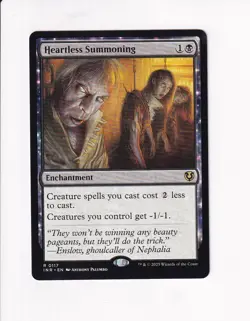 MAGIC THE GATHERING MTG INNISTRAD REMASTERED HEARTLESS SUMMONING - Image 1