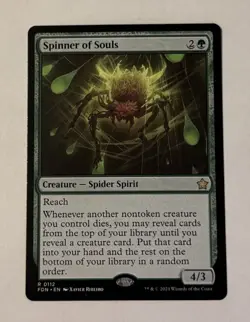 MTG Spinner of Souls - Foundations LP - Image 1