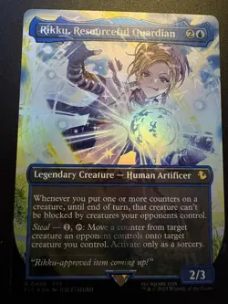 Rikku, Resourceful Guardian Chocobo Foil R 0468 FFX MtG Magic the Gathering NM - Image 1