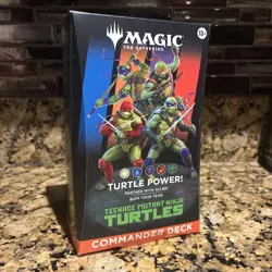 Commander Deck "Turtle Power" Teenage Mutant Ninja Turtles TMT MTG IN HAND - Image 3