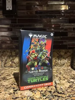 Commander Deck "Turtle Power" Teenage Mutant Ninja Turtles TMT MTG IN HAND - Image 5