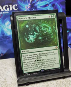 MTG Tarkir: Dragonstorm Nature's Rhythm 150, NM, Regular, Ships Quickly - Image 1