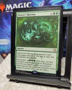 MTG Tarkir: Dragonstorm Nature's Rhythm 150, NM, Regular, Ships Quickly - Image 2