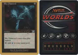 Sky Diamond - Tom Van de Logt - 2000 ~ Heavily Played World Championship P MTG M - Image 1