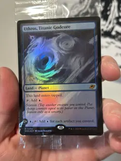 Magic: The Gathering Uthros Titanic Foil Sealed Promo Pack EOE Wizards of the C - Image 3