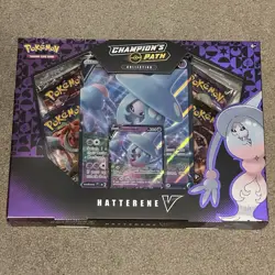 Pokemon TCG Champions Path Collection - Hatterene V Box - NEW / Factory Sealed - Image 1