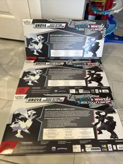 Pokemon Black Bolt White Flare Unova Heavy Hitters Premium Collection Lot 3X NEW - Image 2