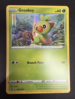 Grookey Pokemon • Promo • SWSH001 First Partner Pack - Image 1