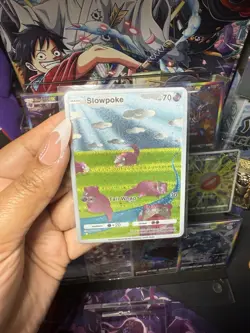 Pokemon TCG Pocket Slowpoke Textured Holo Rare - Fan Art / Custom Art - Image 3