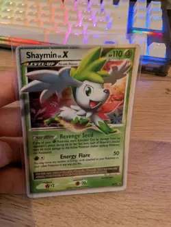 Pokemon TCG Shaymin LV.X DP39 Diamond & Pearl Promos Holo - Image 1