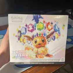 Prismatic Evolutions Elite Trainer Box SEALED [Pokemon, ETB, New & Unopened] - Image 1