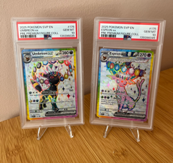 PSA 10 Umbreon Ex 176 & PSA 10 Espeon Ex 175 Pokemon Black Star Promos English - Image 1