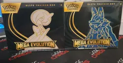 Pokemon Mega Evolution Elite Trainer Box ETB Set of 2 Sealed - Image 1