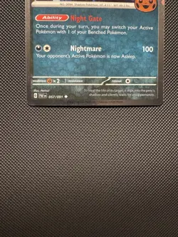 Pokemon TCG Gengar 057/091 (Cosmos Holo) Trick Or Trade 2024 Holo Rare Near Mint - Image 4