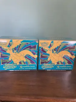 2x Pokemon Ascended Heroes Pokemon Center PC ETB Factory Sealed - Image 1