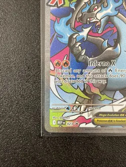 2025 POKEMON MEP EN-ME BLACK STAR PROMO #023 MEGA CHARIZARD X EX - Image 2