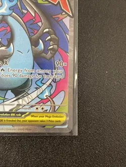 2025 POKEMON MEP EN-ME BLACK STAR PROMO #023 MEGA CHARIZARD X EX - Image 3