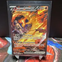 TEAM ROCKET'S MOLTRES EX 2025 POKEMON DESTINED RIVALS STAMPED PROMO #229 (B) - Image 1