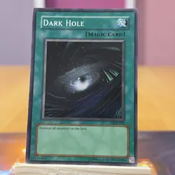 Yu-Gi-Oh! TCG Dark Hole Legend of Blue Eyes White Dragon LOB-EN052 Unlimited... - Image 1