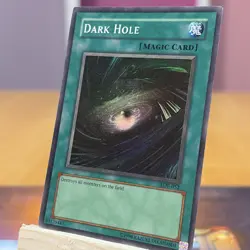 Yu-Gi-Oh! TCG Dark Hole Legend of Blue Eyes White Dragon LOB-EN052 Unlimited... - Image 2