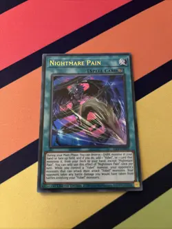 🔥Yu-Gi-Oh! - Nightmare Pain - 25LP-EN005 - Secret Rare - NM🔥 - Image 1