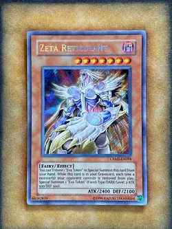 Yugioh Zeta Reticulant CRMS-EN094 Secret Rare NM - Image 1