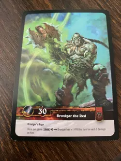 Broxigar the Red - Timewalkers - World of Warcraft TCG FOIL 12/30 - Image 2