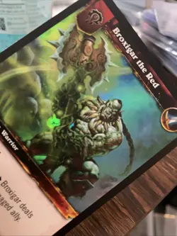 Broxigar the Red - Timewalkers - World of Warcraft TCG FOIL 12/30 - Image 3