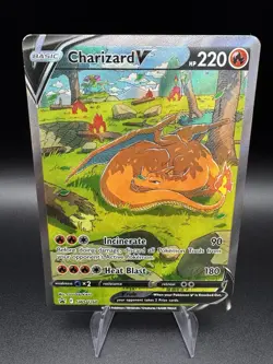 Charizard V SWSH260 Pokemon TCG Sword & Shield Black Star Promo Card Near Mint - Image 1