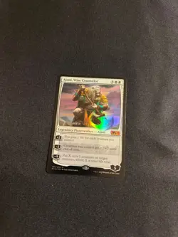 Ajani, Wise Counselor Foil [2019 Core Set] Magic MTG Cards LP - Image 1