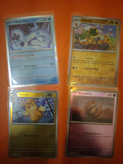 Pikachu, Magnetro, Pokemon Holo foil card lot Surging Sparks Lot NR 29 cards NM - Image 5