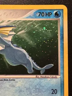 Vaporeon 6/17 POP Series 3 Promo Pokemon Card Holo Foil Rare LP - Image 4