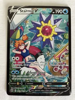 ✨Starmie V TG13/TG30 Astral Radiance Trainer Gallery Ultra Rare Pokemon Card NM - Image 1