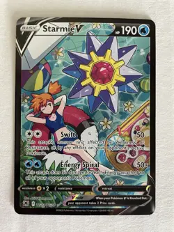 ✨Starmie V TG13/TG30 Astral Radiance Trainer Gallery Ultra Rare Pokemon Card NM - Image 2