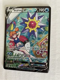 ✨Starmie V TG13/TG30 Astral Radiance Trainer Gallery Ultra Rare Pokemon Card NM - Image 5