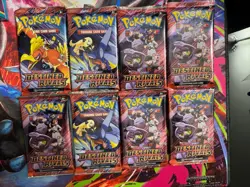 8x DESTINED RIVALS Pokemon Cards Sealed BOOSTER PACKS Lot Of Sealed Packs - Image 1