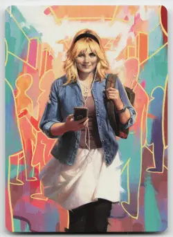 MTG Art Series Card Gwen Stacy 13/54 - Image 1