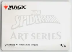 MTG Art Series Card Gwen Stacy 13/54 - Image 2