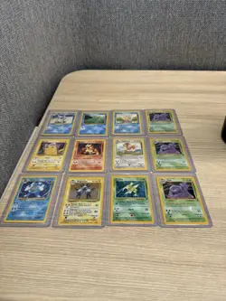 Pokemon Card Rare Vintage Lot Fossil, Jungle, Base Set 2, Neo 1999 WOTC 12 Cards - Image 1