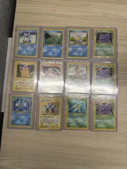 Pokemon Card Rare Vintage Lot Fossil, Jungle, Base Set 2, Neo 1999 WOTC 12 Cards - Image 2