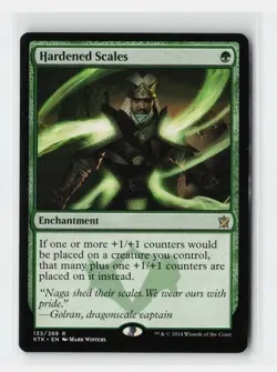 Hardened Scales Khans of Tarkir Magic The Gathering MTG Card - Image 1