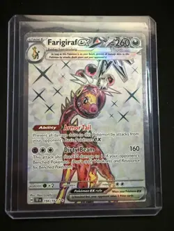 Farigiraf ex #194/162 Temporal Forces SV05 Ultra Rare Holo Pokemon Card NM - Image 5