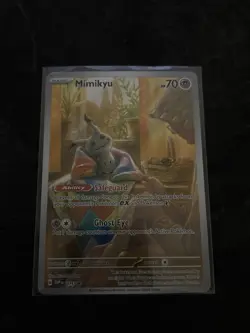 Pokemon TCG Mimikyu Scarlet & Violet Promo Card 075/Promo - Image 1