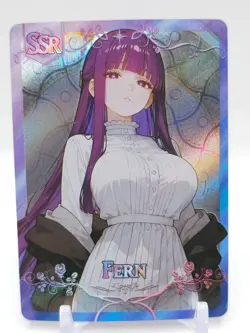 Goddess Trail - Anime Waifu SSR Trading Card - Fern - Image 1