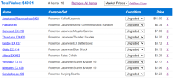 Entire Pokemon Card Collection - Raw Cards MP-NM - $305 VALUE TOTAL - Image 3