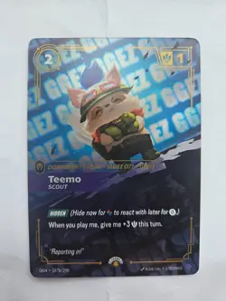 Teemo - Scout (GG EZ) - Riftbound Organized Play Promotional Cards (OPP) - Image 1