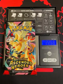 VERY HEAVY! GOD PACKUUU 22.53g Ascended Heroes Pokemon TCG Booster (SEALED) - Image 1