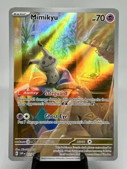 Pokemon TCG Mimikyu 075 Sv: Scarlet & Violet Promo Cards Holo - Image 1